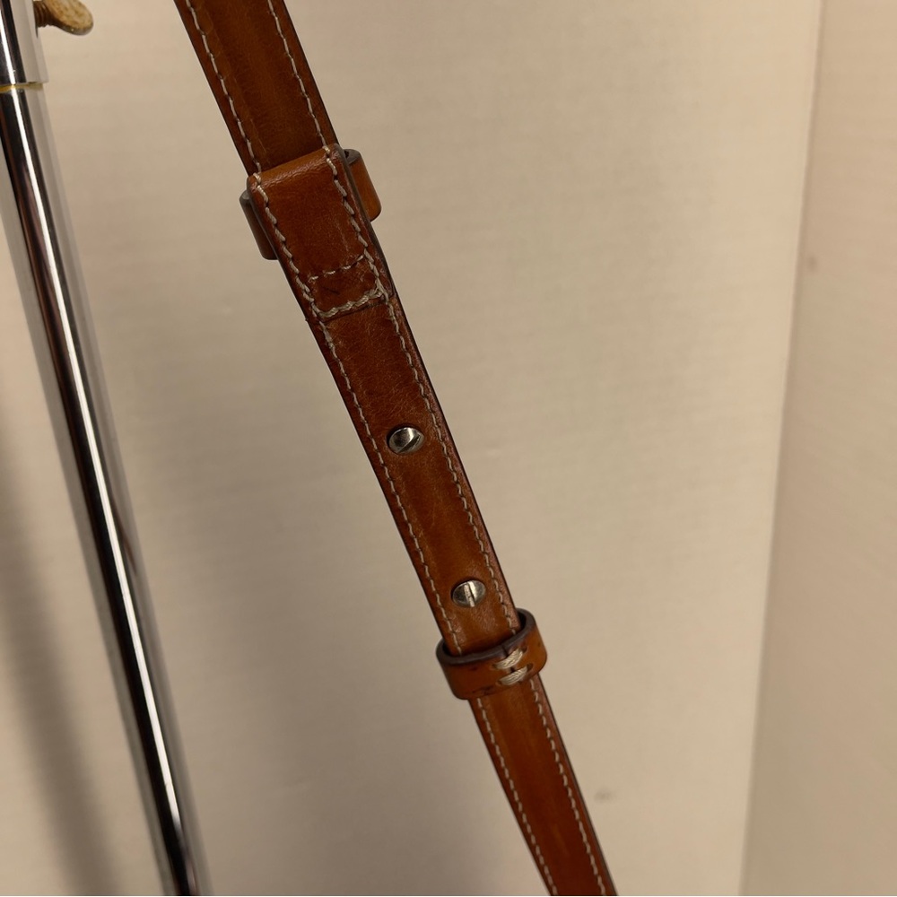 Cavalcanti Genuine Elegant Brown Leather Women’s Crossbody Bag - Picture 6 of 14